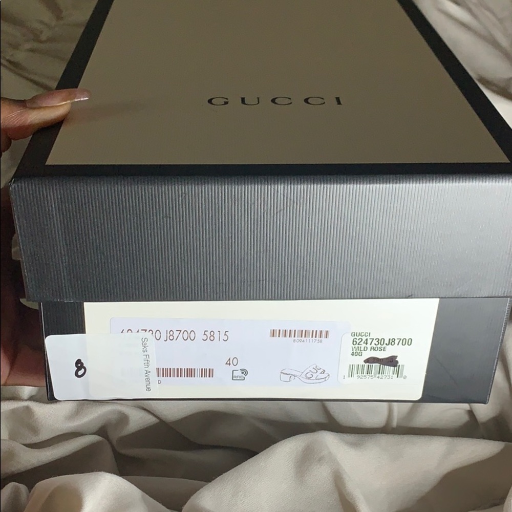 AUTHENTIC Gucci Rubber Sandal